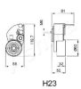 ASHIKA 45-0H-023 Tensioner, timing belt
